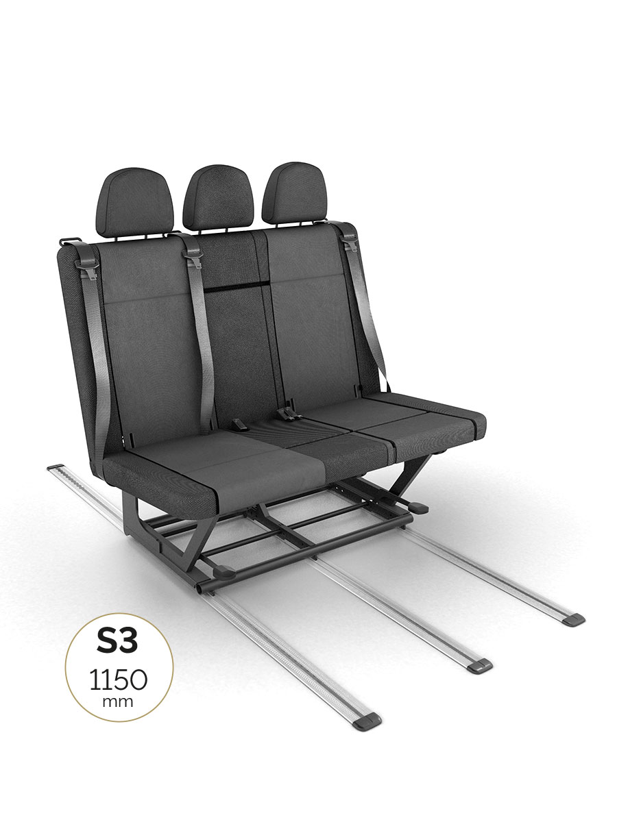 Sleeping bench S3 1150 slim Sleeping bench S3 1150 slim