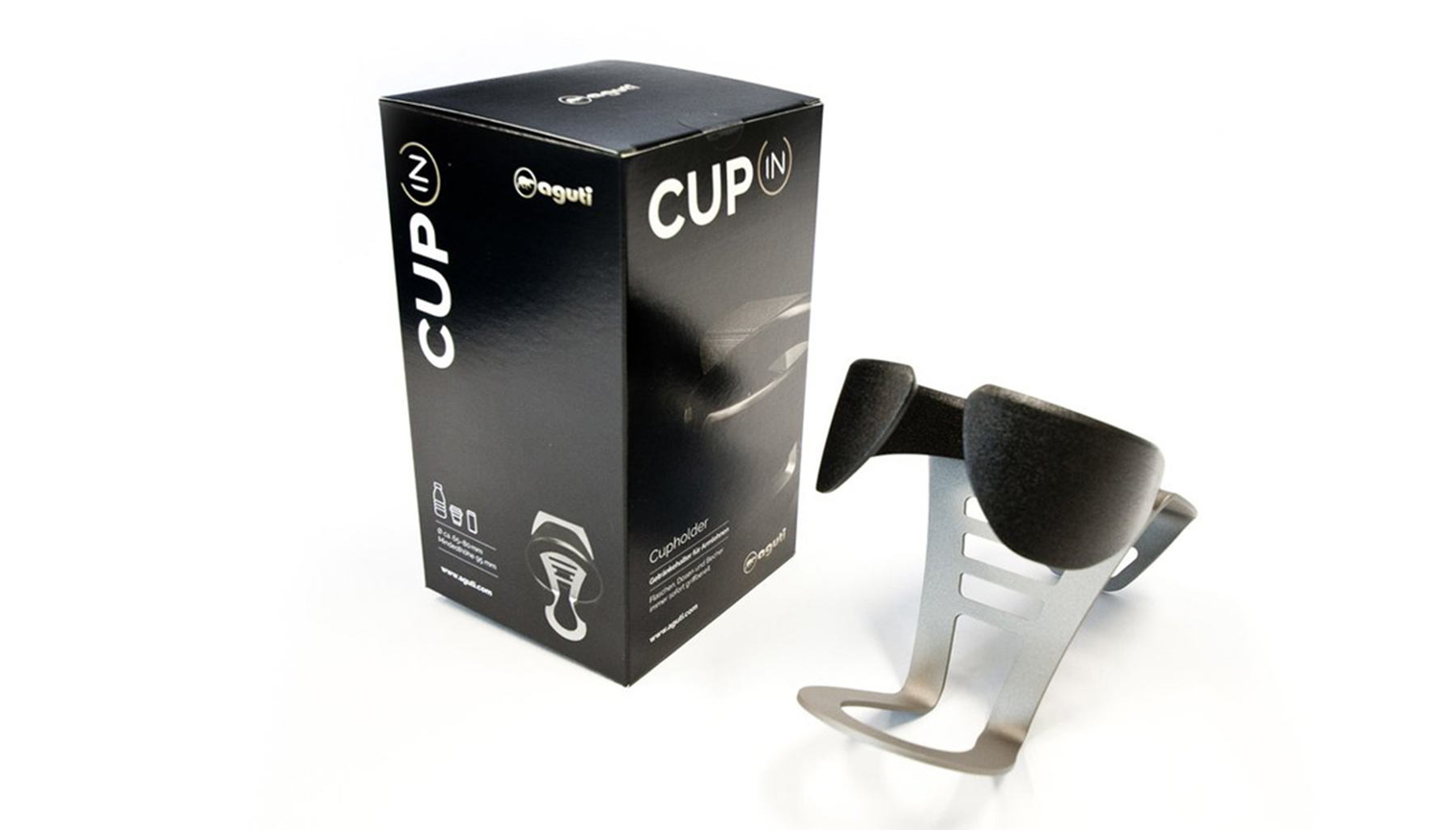 Cupholder B58 mit Verpackung auf weiß